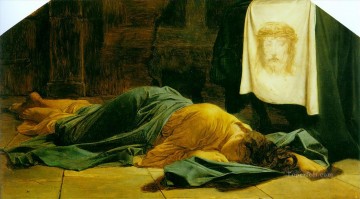  Hippolyte Oil Painting - saint veronica 1865 histories Hippolyte Delaroche